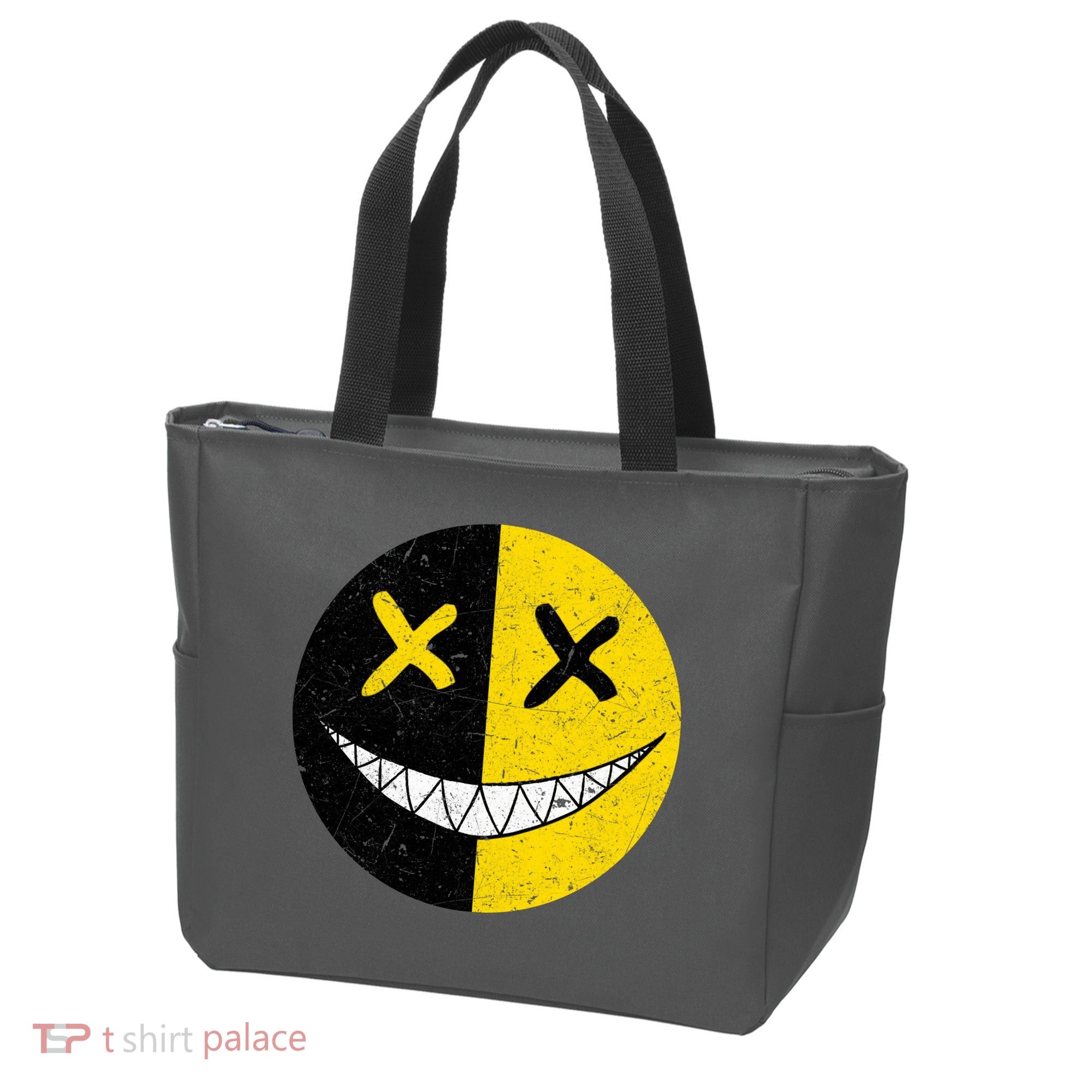 Street Abstract Graffiti Smile X Face Tote Bag