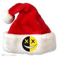 Street Abstract Graffiti Smile X Face Santa Hat thumb 0