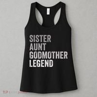 Sister Aunt Godmother Legend Auntie Godparent Proposal Women's Tank Top thumb 3