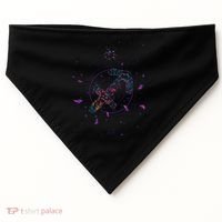 Sagittarius Floral Zodiac USA-Made Doggie Bandana thumb 0