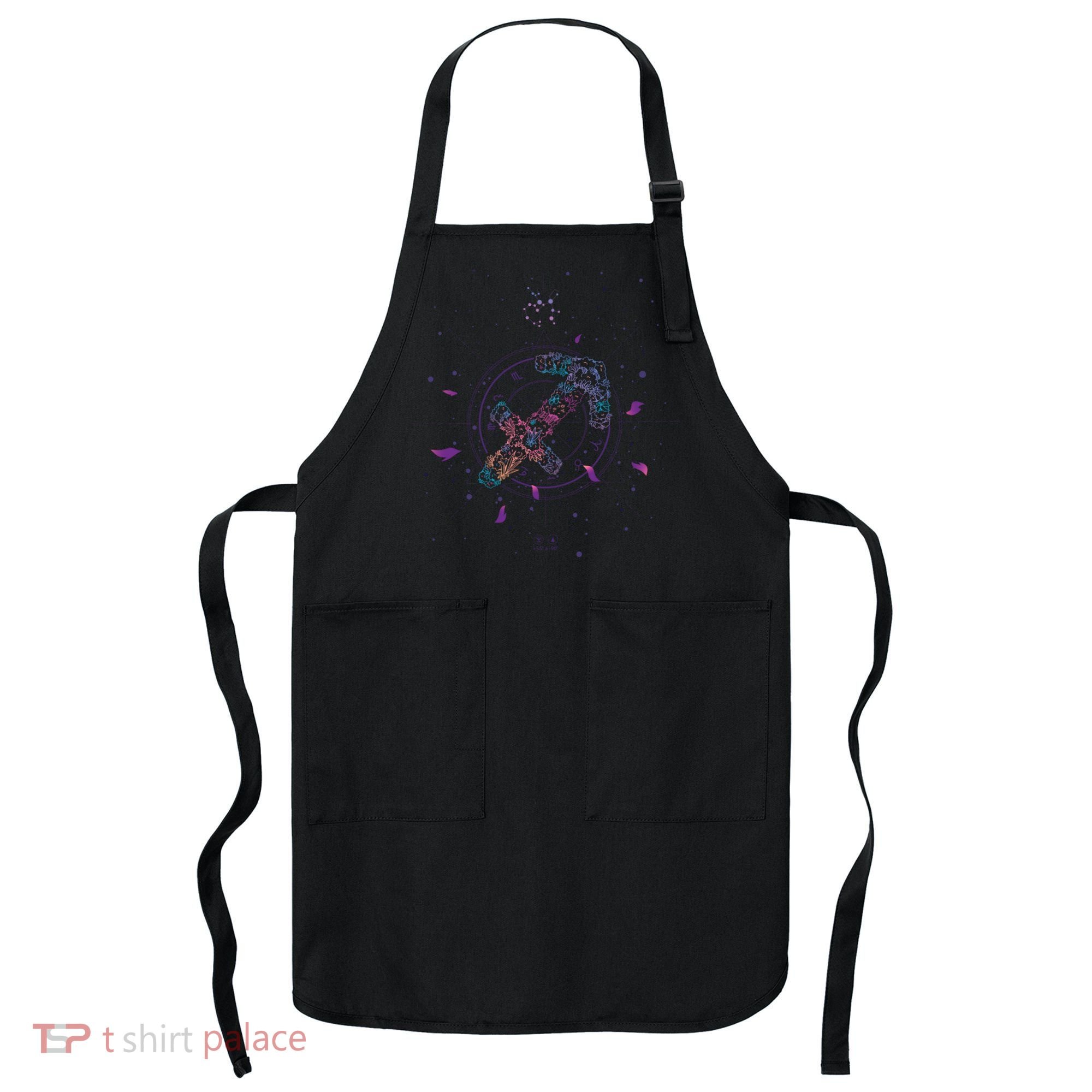Sagittarius Floral Zodiac Apron