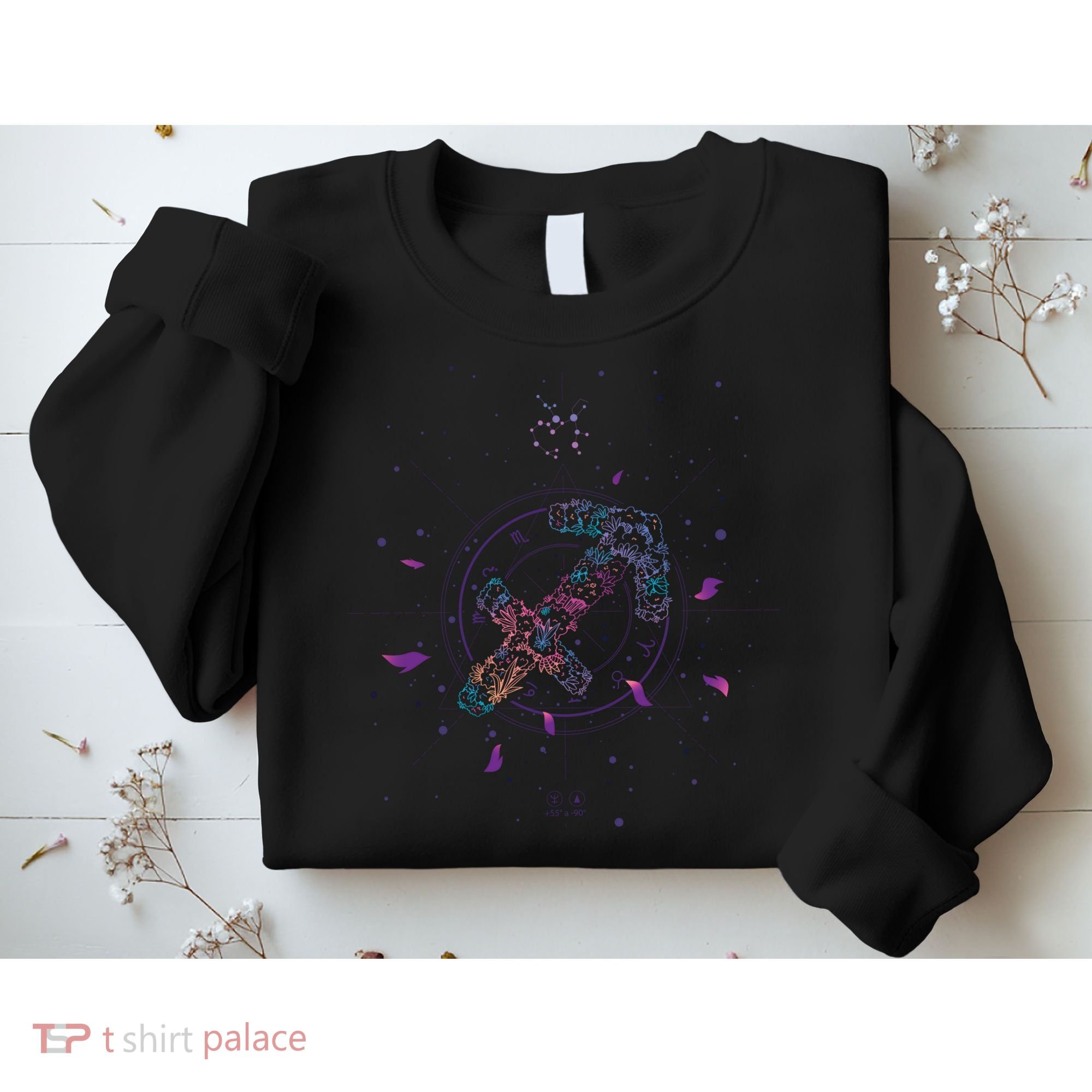 Sagittarius Floral Zodiac Sweatshirt