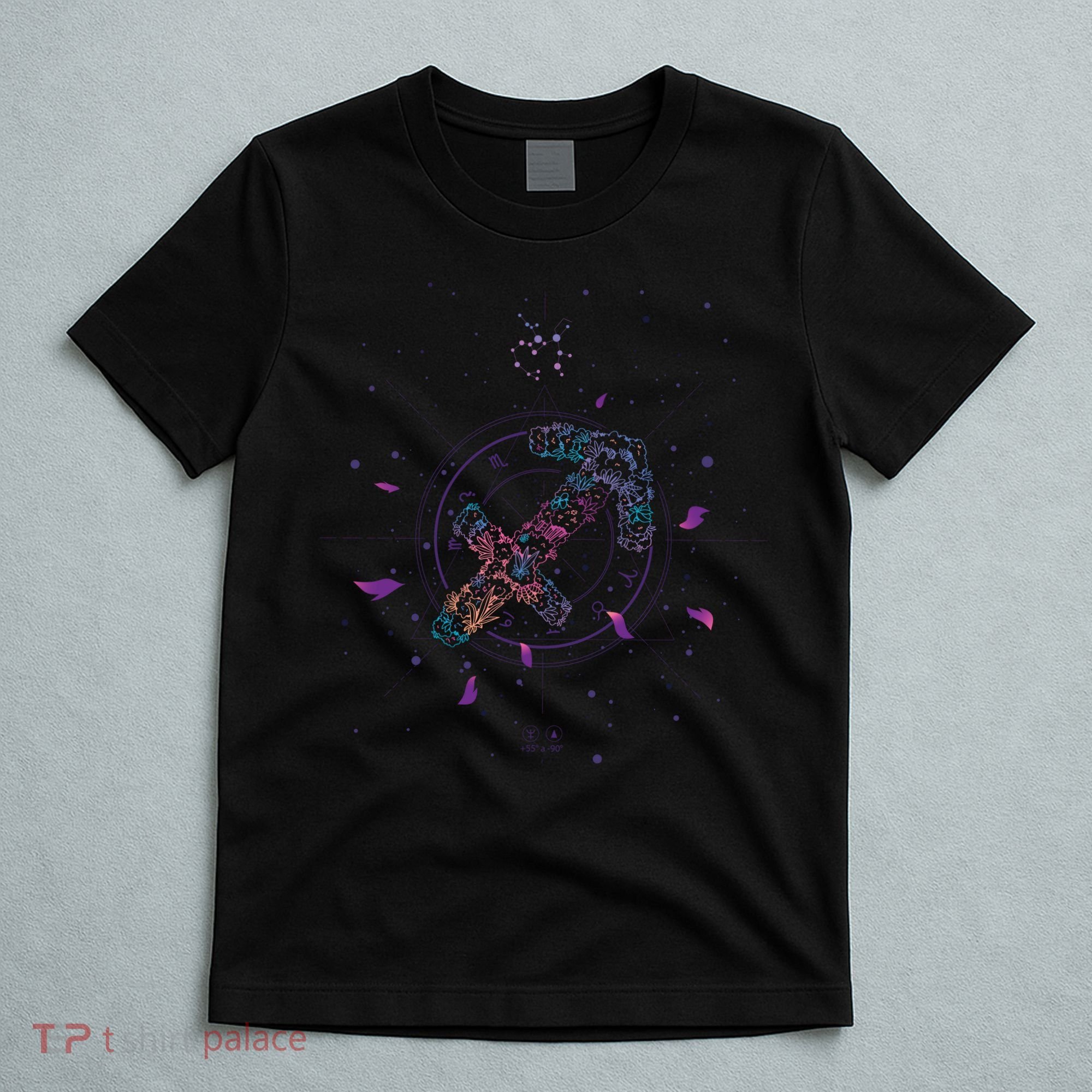 Sagittarius Floral Zodiac T-Shirt