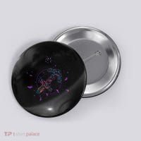 Sagittarius Floral Zodiac Button thumb 0