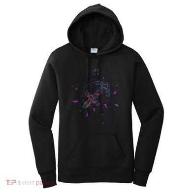 Sagittarius Floral Zodiac Women's Hoodie