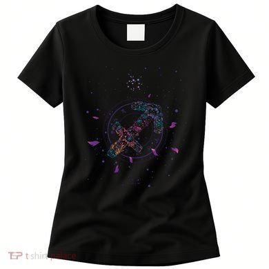 Sagittarius Floral Zodiac Women's T-Shirt