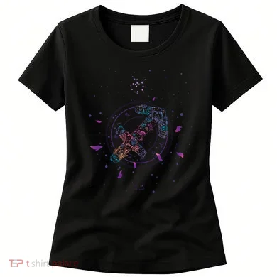 Sagittarius Floral Zodiac Women's T-Shirt
