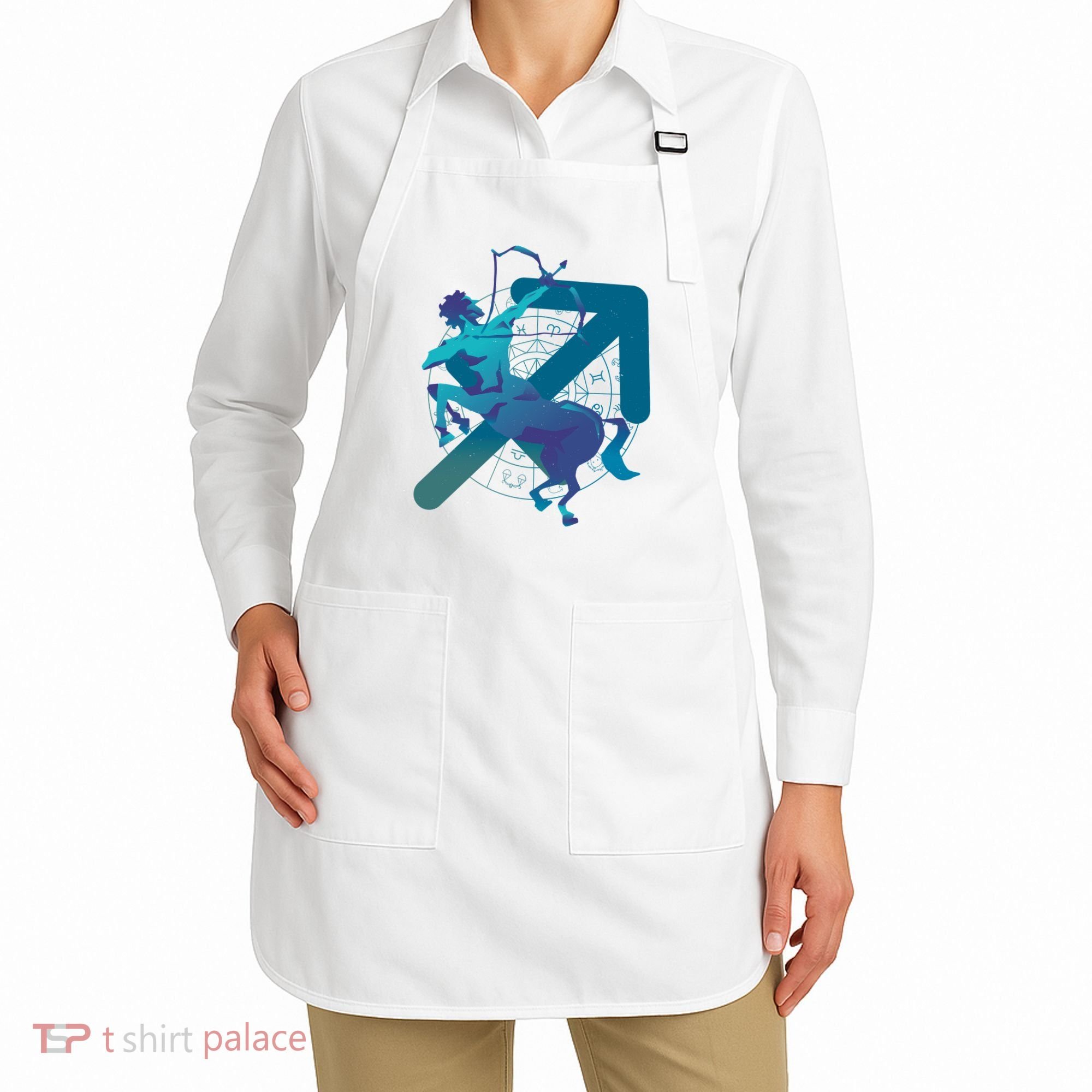 Sagittarius Zodiac Symbol Apron