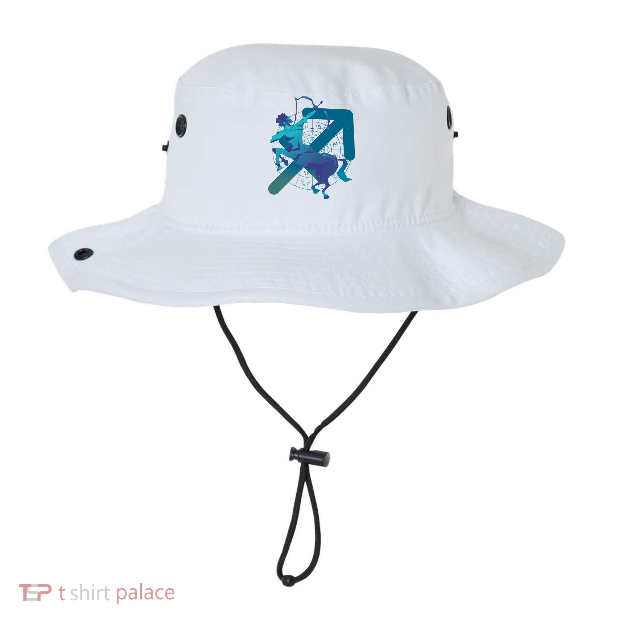 Sagittarius Zodiac Symbol Bucket Hat
