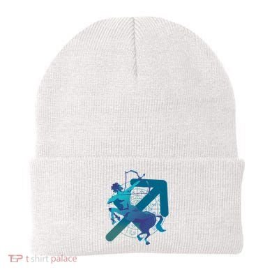 Sagittarius Zodiac Symbol Beanie