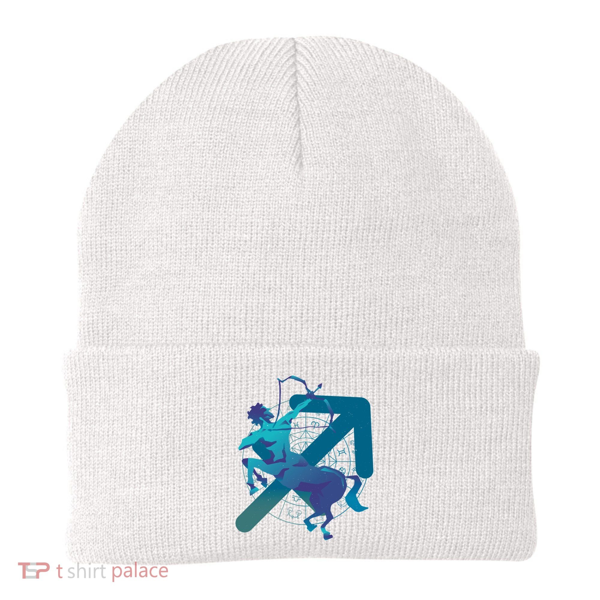Sagittarius Zodiac Symbol Beanie