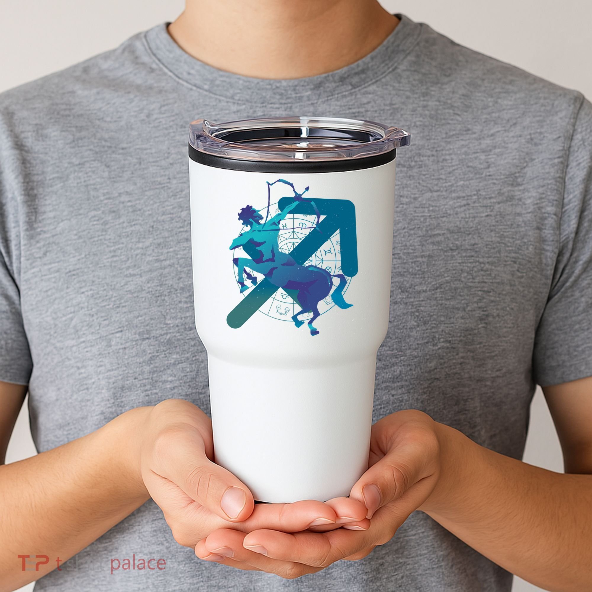 Sagittarius Zodiac Symbol Tumbler