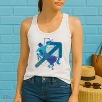Sagittarius Zodiac Symbol Women's Tank Top thumb 2