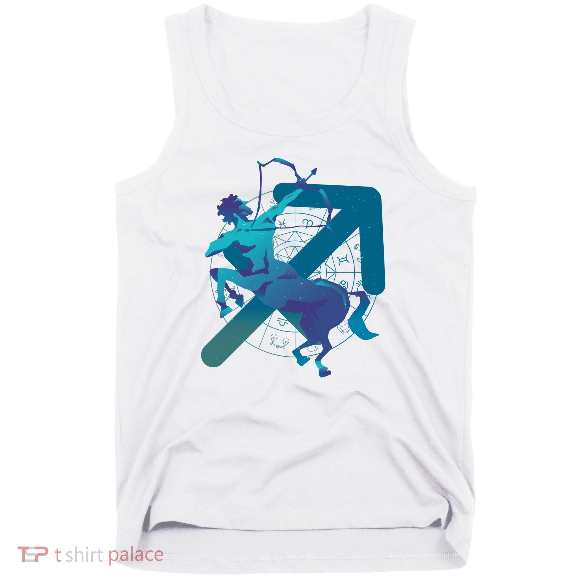 Sagittarius Zodiac Symbol Tank Top