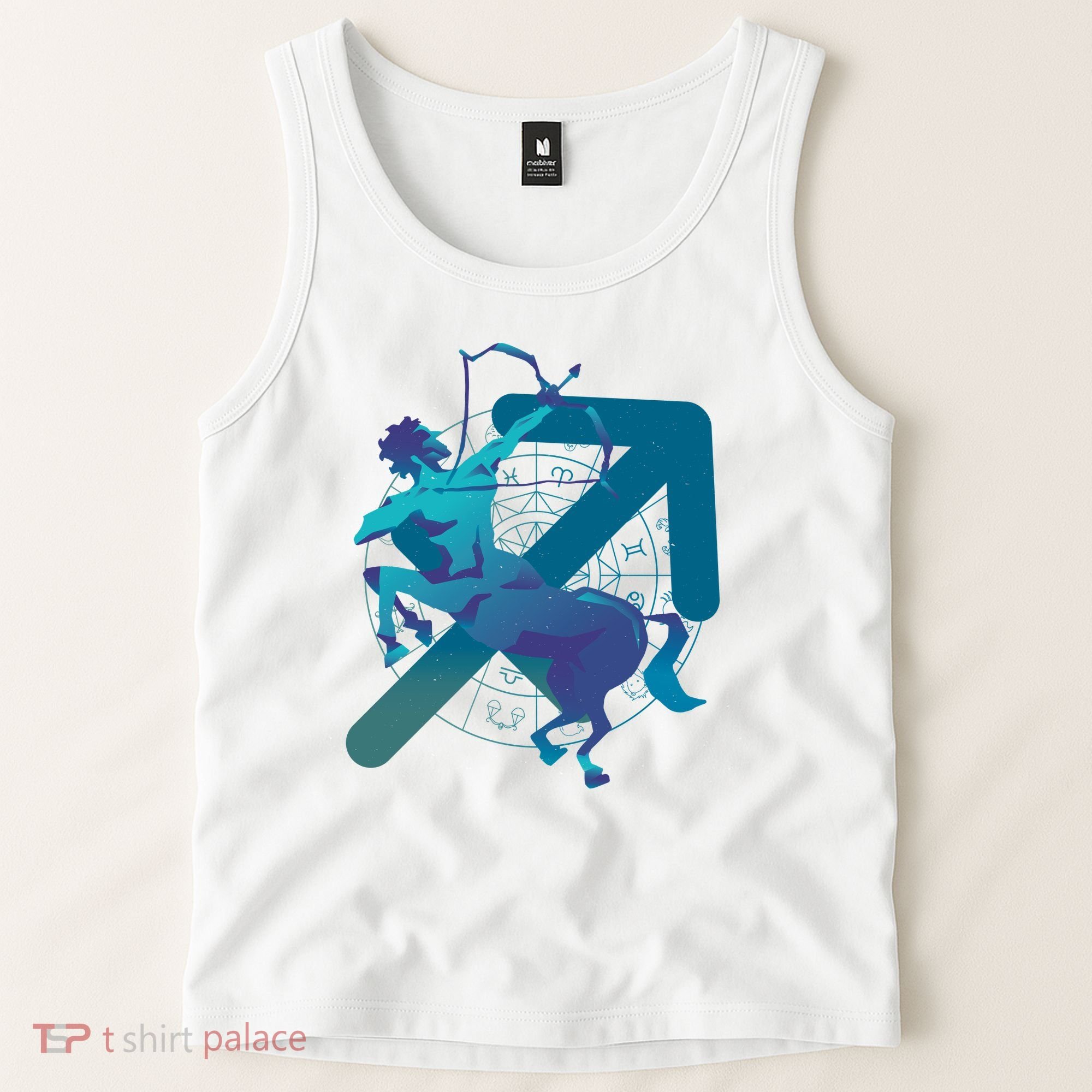 Sagittarius Zodiac Symbol Tank Top