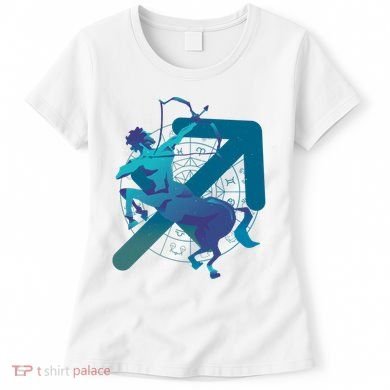 Sagittarius Zodiac Symbol Women's T-Shirt