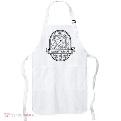 Sagittarius Zodiac Symbol Design Apron