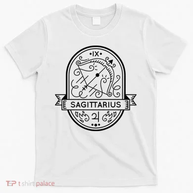 Sagittarius Zodiac Symbol Design T-Shirt