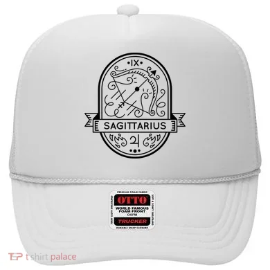 Sagittarius Zodiac Symbol Design Hat