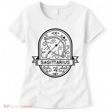 Sagittarius Zodiac Symbol Design Women's T-Shirt