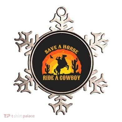 Save A Horse Ride Me A Cowboy Ornament