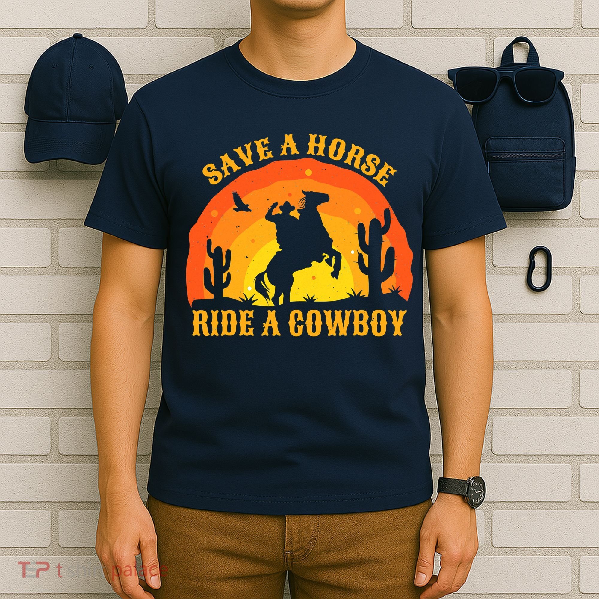 Save A Horse Ride Me A Cowboy T-Shirt