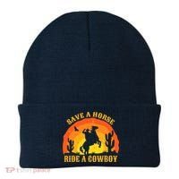 Save A Horse Ride Me A Cowboy Beanie thumb 0