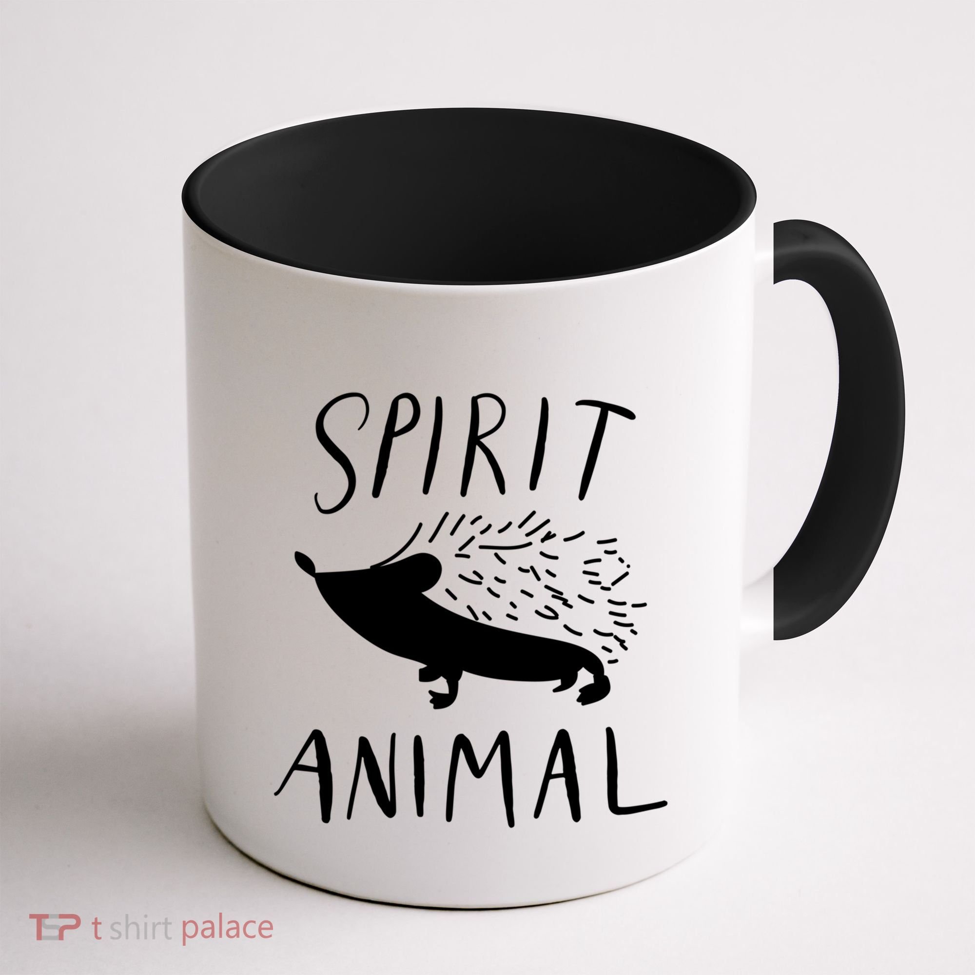Spirit Animal Hedgehog Gift Funny Gift Coffee Mug
