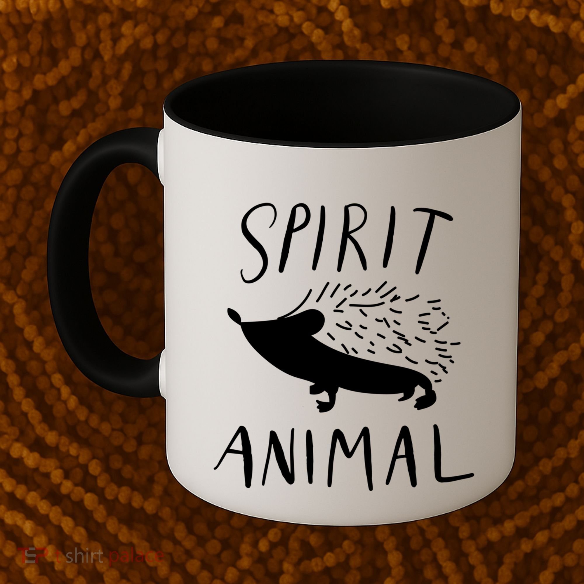 Spirit Animal Hedgehog Gift Funny Gift Coffee Mug