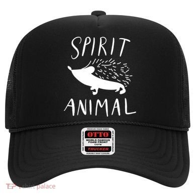 Spirit Animal Hedgehog Gift Funny Gift Hat