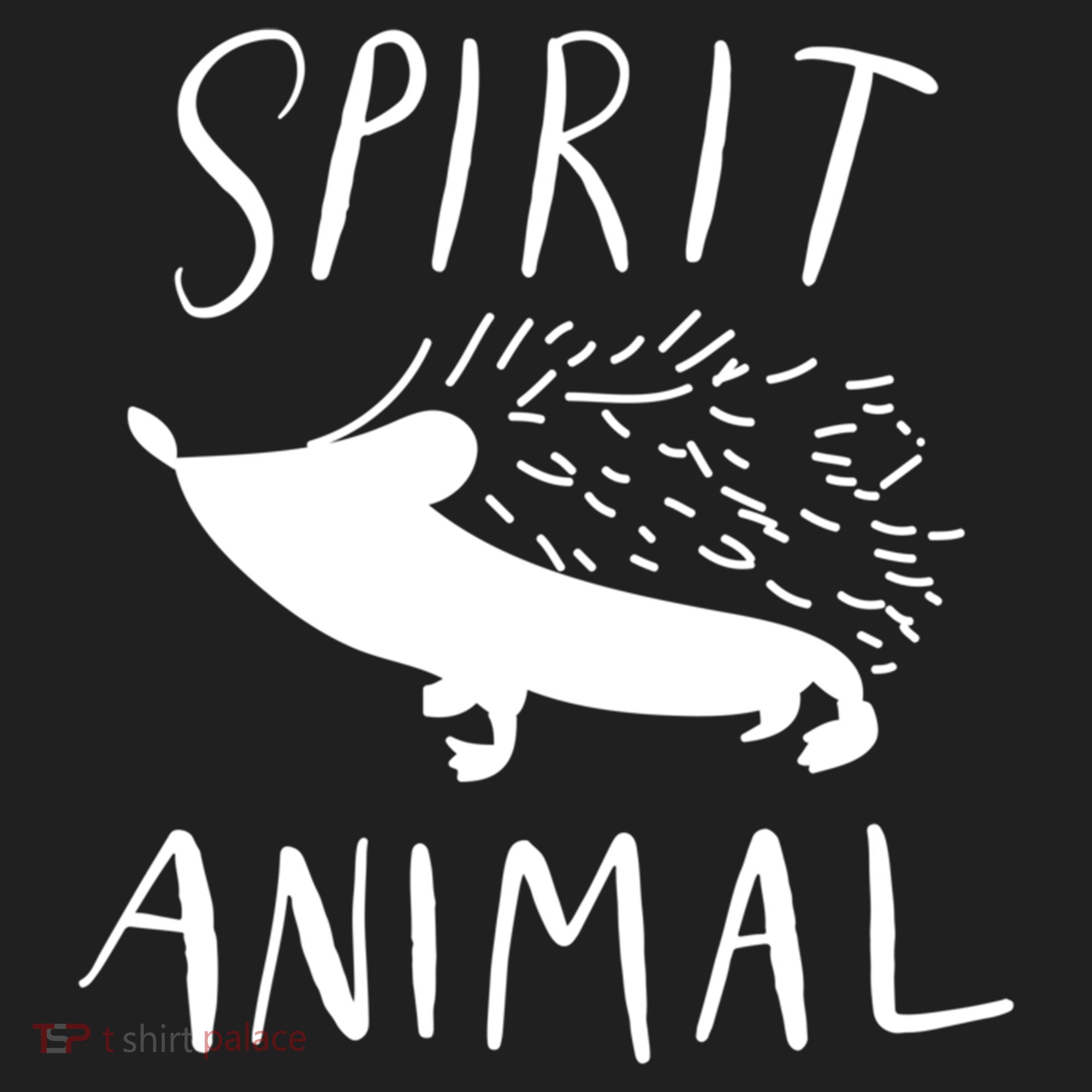 Spirit Animal Hedgehog Gift Funny Gift Hat