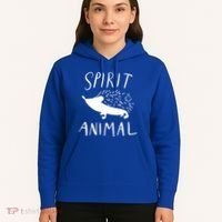 Spirit Animal Hedgehog Gift Funny Gift Hoodie thumb 5