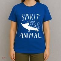 Spirit Animal Hedgehog Gift Funny Gift T-Shirt thumb 4