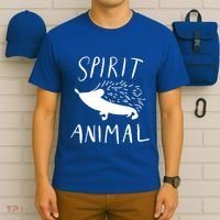 Spirit Animal Hedgehog Gift Funny Gift T-Shirt thumb 6