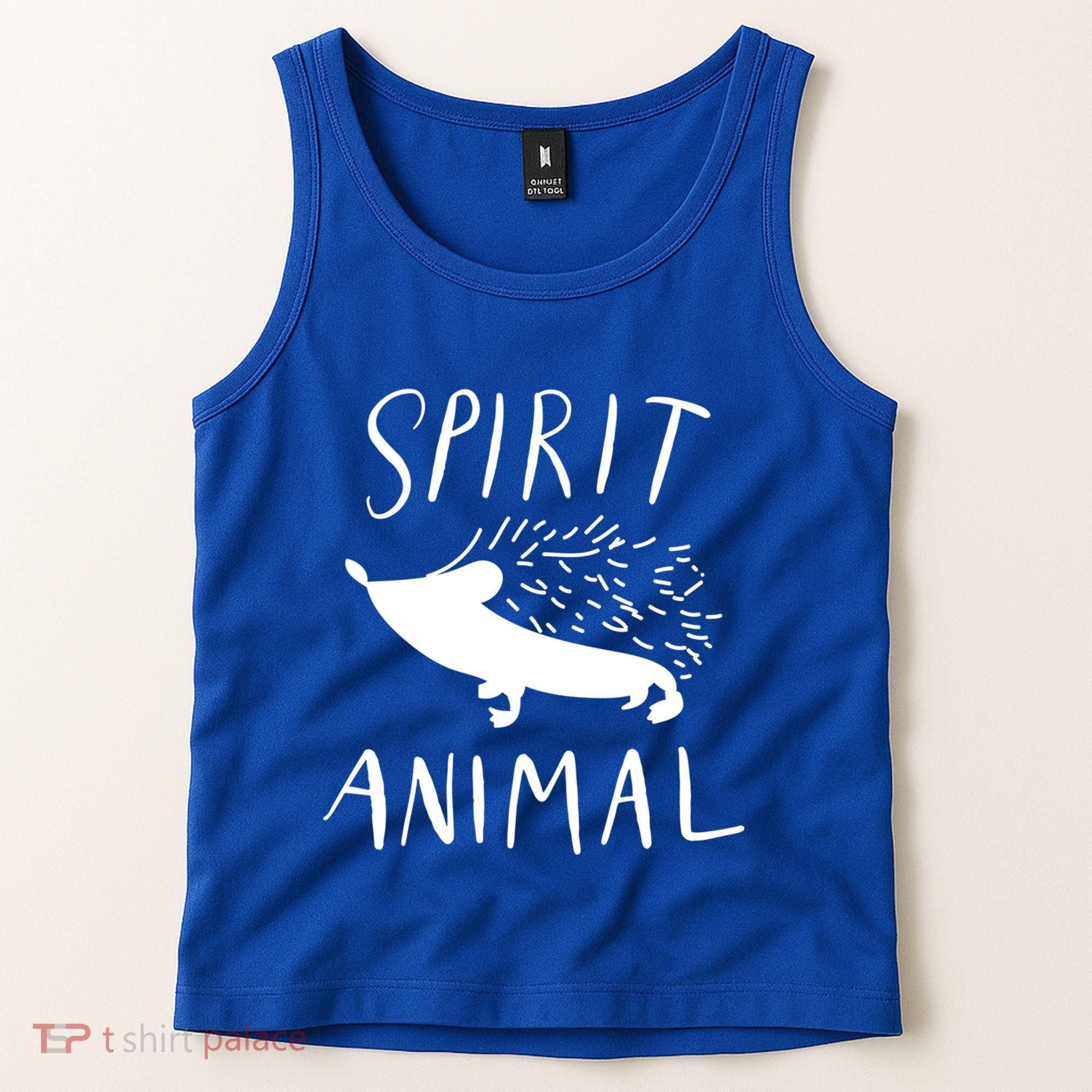 Spirit Animal Hedgehog Gift Funny Gift Tank Top