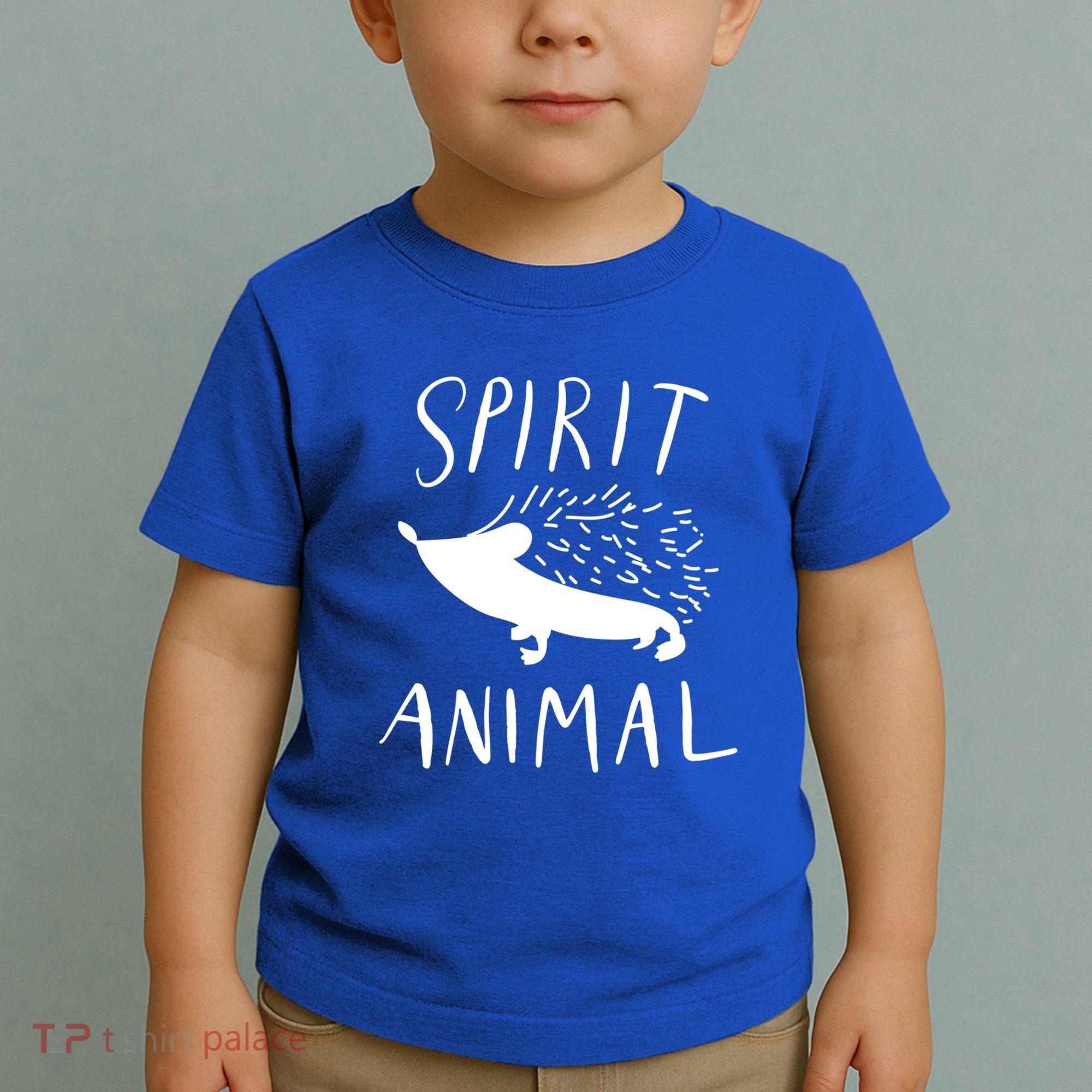Spirit Animal Hedgehog Gift Funny Gift Toddler T-Shirt