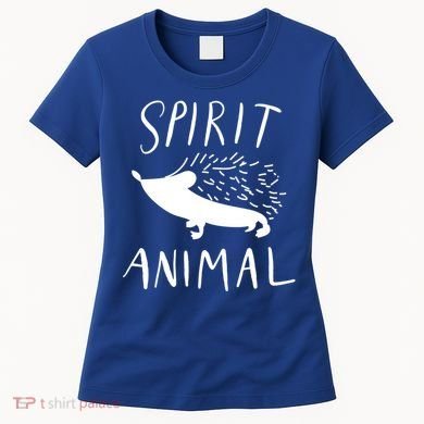 Spirit Animal Hedgehog Gift Funny Gift Women's T-Shirt