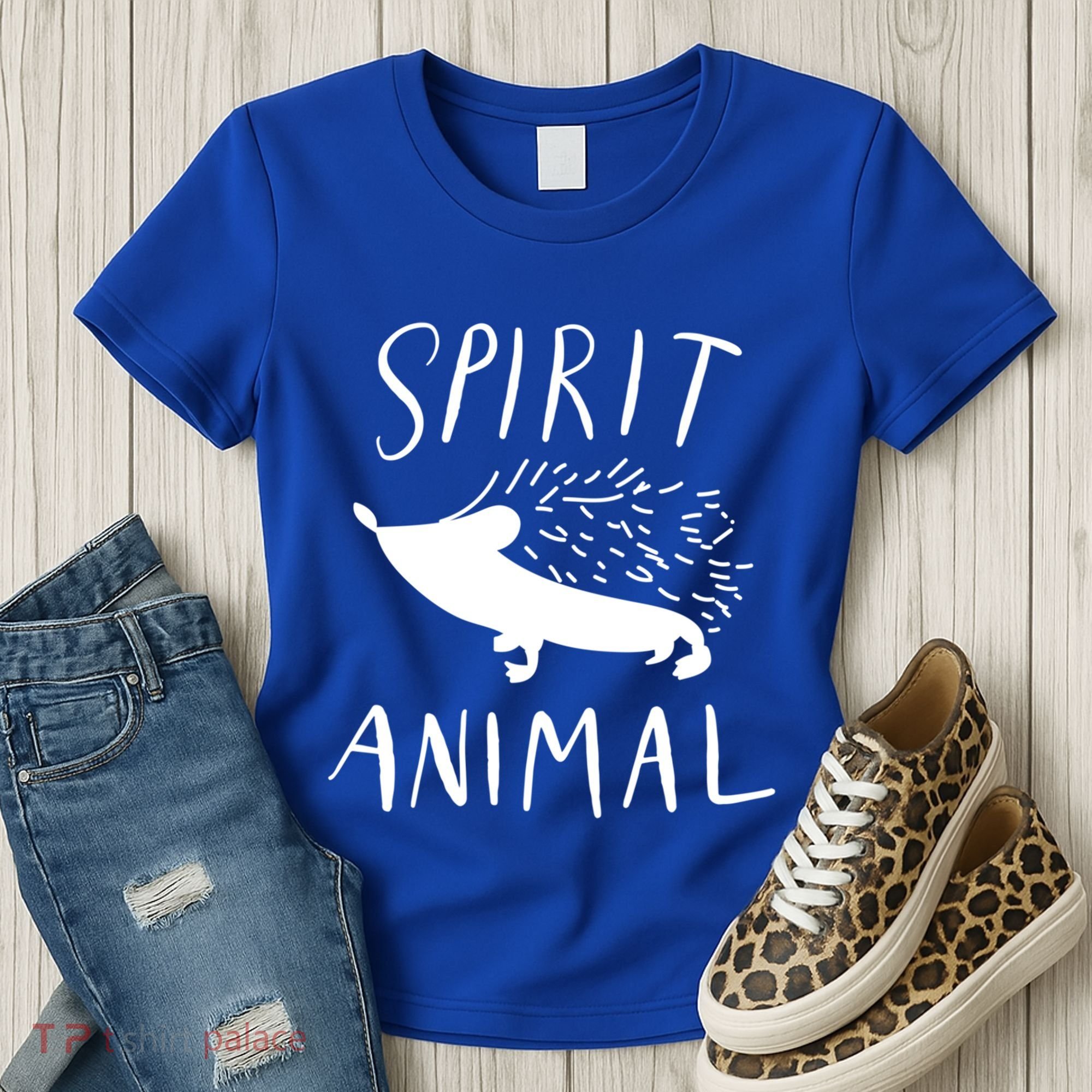 Spirit Animal Hedgehog Gift Funny Gift Women's T-Shirt