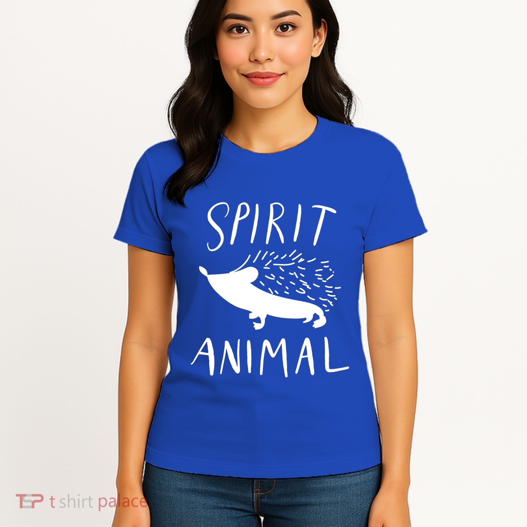 Spirit Animal Hedgehog Gift Funny Gift Women's T-Shirt