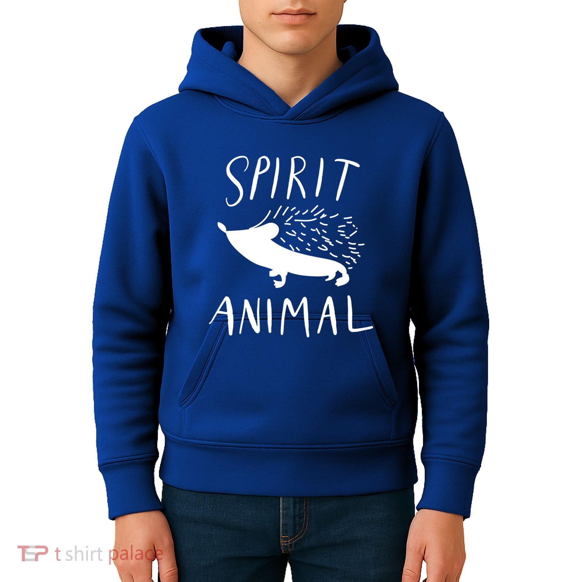 Spirit Animal Hedgehog Gift Funny Gift Kids Hoodie