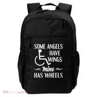 Some Angels Have Wings Mine Has Wheels Special Needs Backpack thumb 0
