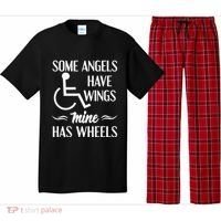 Some Angels Have Wings Mine Has Wheels Special Needs Pajama Set thumb 0