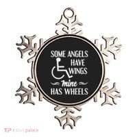 Some Angels Have Wings Mine Has Wheels Special Needs Ornament thumb 0