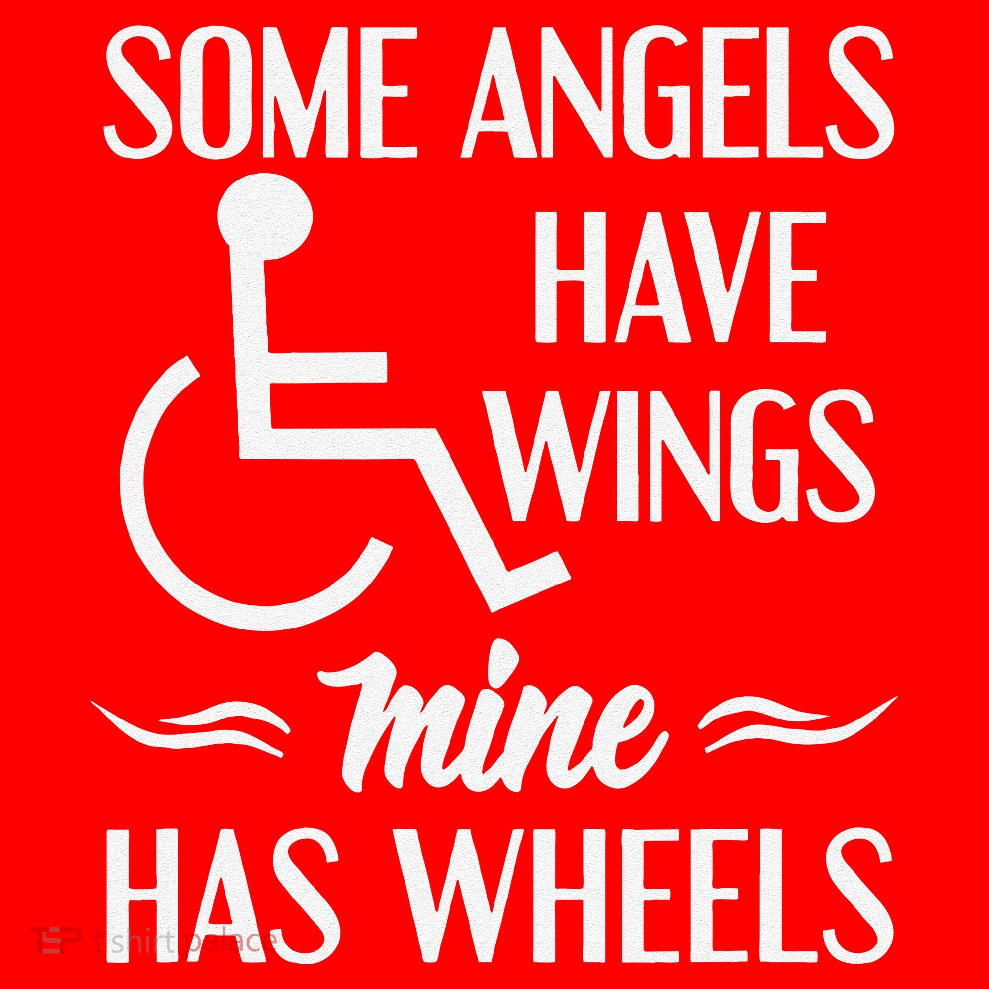 Some Angels Have Wings Mine Has Wheels Special Needs Santa Hat