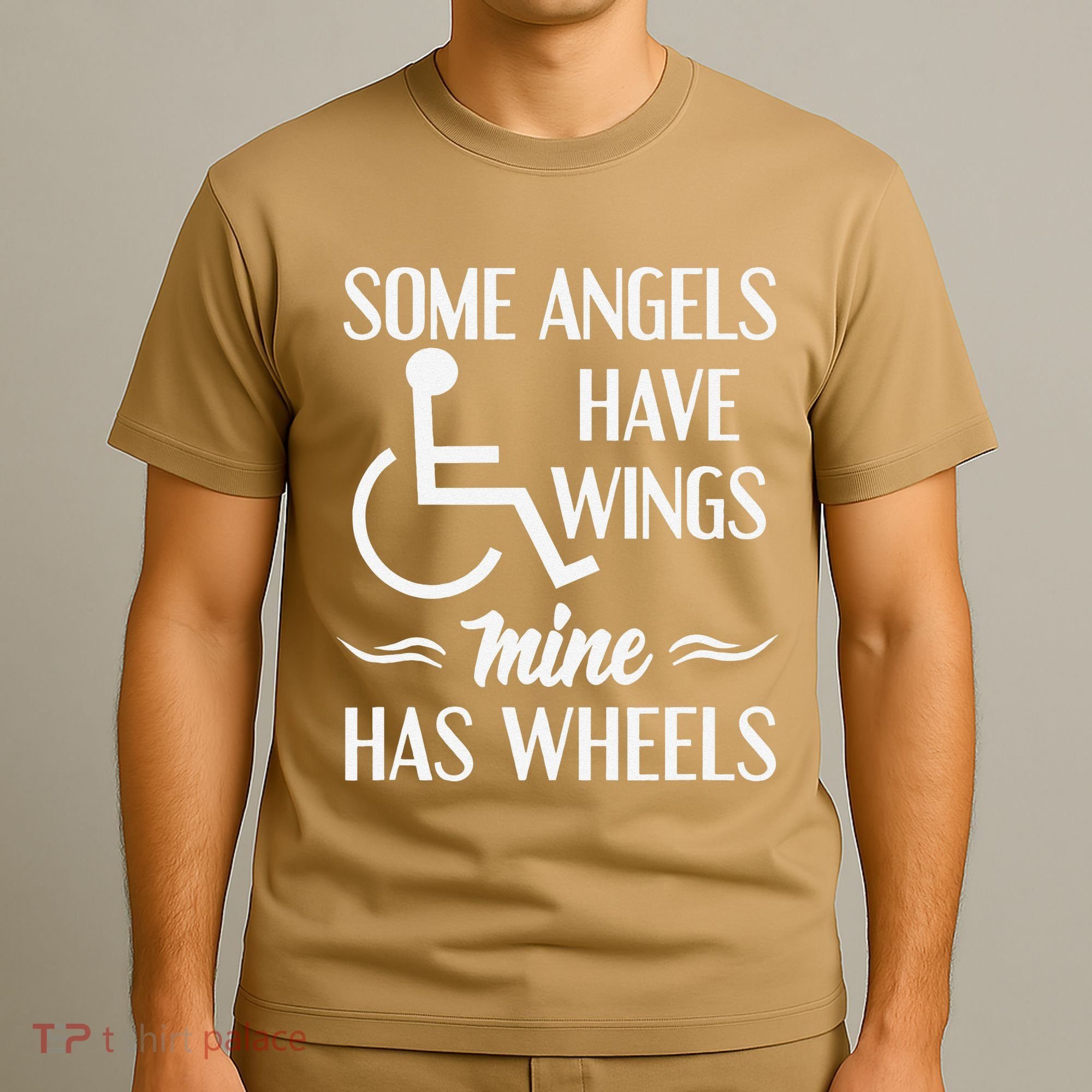 Some Angels Have Wings Mine Has Wheels Special Needs T-Shirt