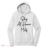Stay At Home Milf Funny Sarcastic Jokes Mothers Women's Hoodie thumb 0