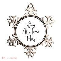 Stay At Home Milf Funny Sarcastic Jokes Mothers Ornament thumb 0