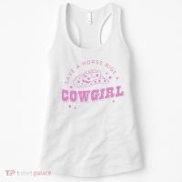 Save a Horse Ride a Cowgirl Lesbian Western Subtle Pride Women's Tank Top thumb 0