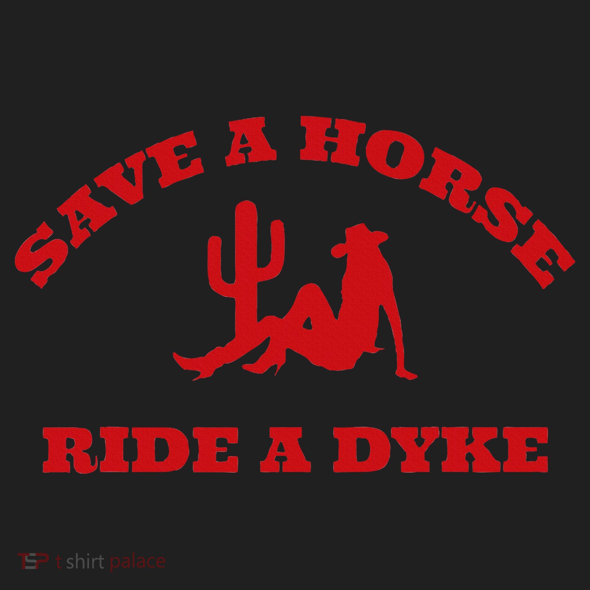 Save A Horse Ride A Dyke Funny Quotes Women's Sweatshirt