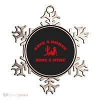 Save A Horse Ride A Dyke Funny Quotes Ornament thumb 0